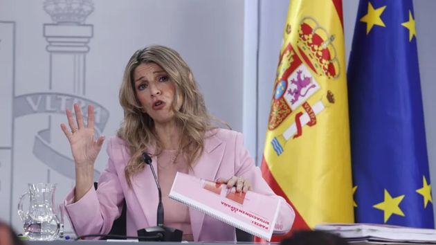 La vicepresidenta segunda y ministra de Trabajo, Yolanda Diaz