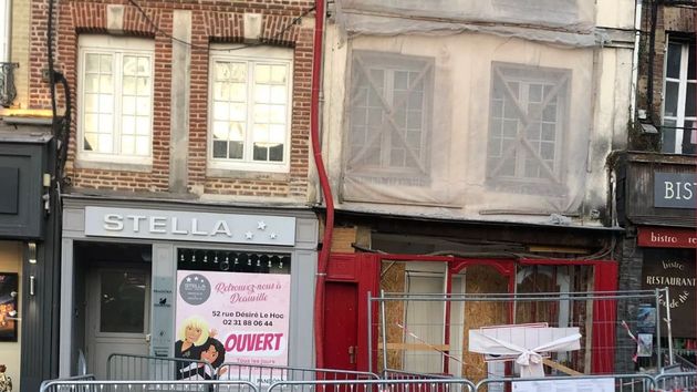 La fachada de la joyería