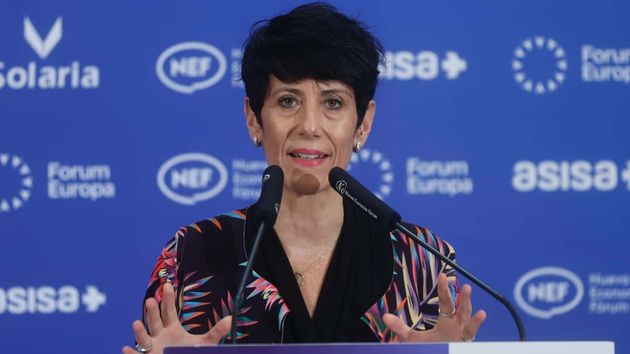 La ministra de Inclusión, Seguridad Social y Migraciones, Elma Saiz