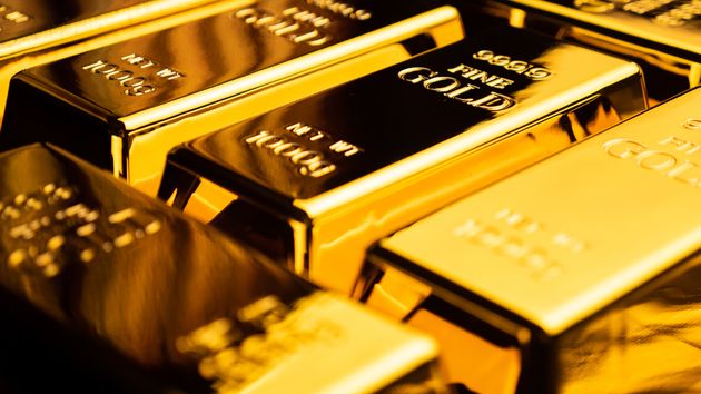 lingotes de oro