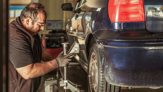 Un jefe de taller, en su jornada