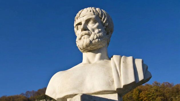 escultura aristoteles