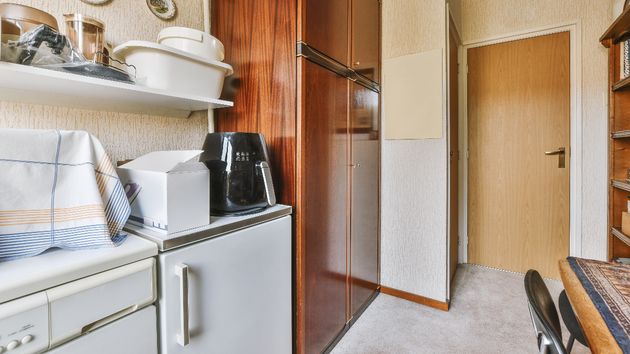 Interior de un piso muy pequeño