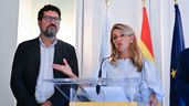 Joaquín Pérez Rey (secretario de Estado de Trabajo) con Yolanda Díaz (ministra de Trabajo)