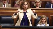 La vicepresidenta primera y ministra de Hacienda, María Jesús Montero
