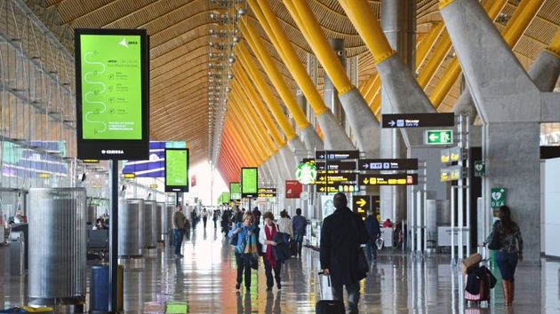 Aeropuerto Adolfo Suárez, Madrid.