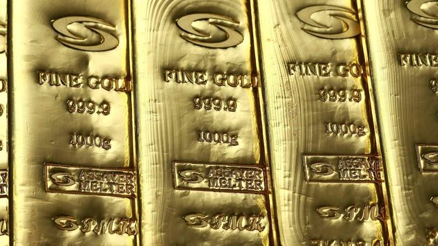 Lingotes de oro