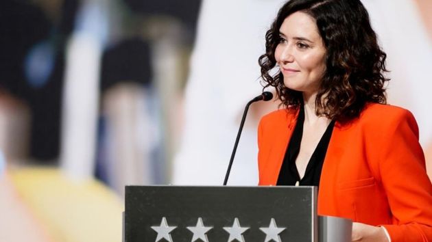 La presidenta de la Comunidad de Madrid, Isabel Díaz Ayuso
