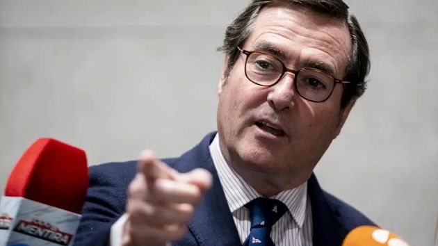 el presidente de la patronal de empresarios 