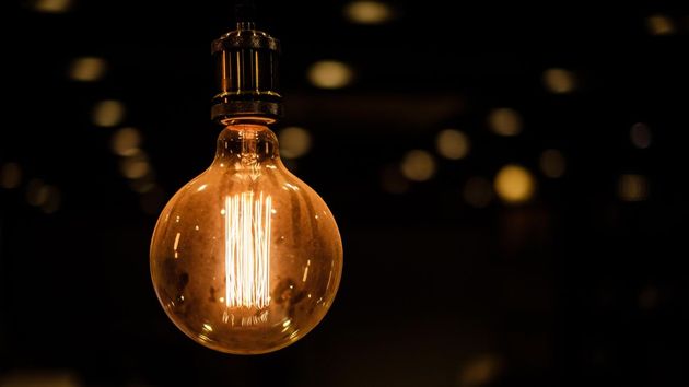 una bombilla