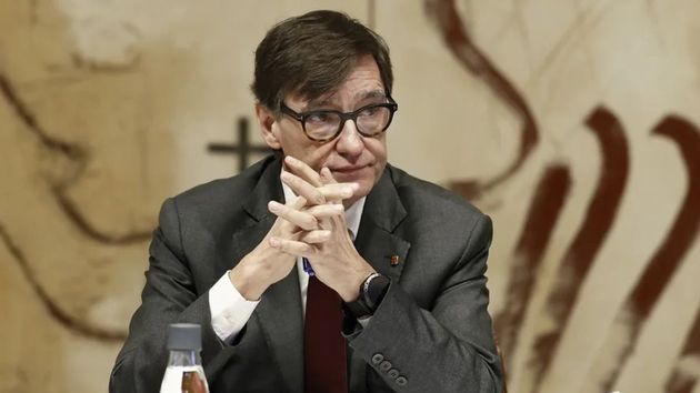 El presidente de la Generalitat, Salvador Illa