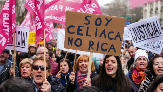 manifestacion celiacos sin gluten
