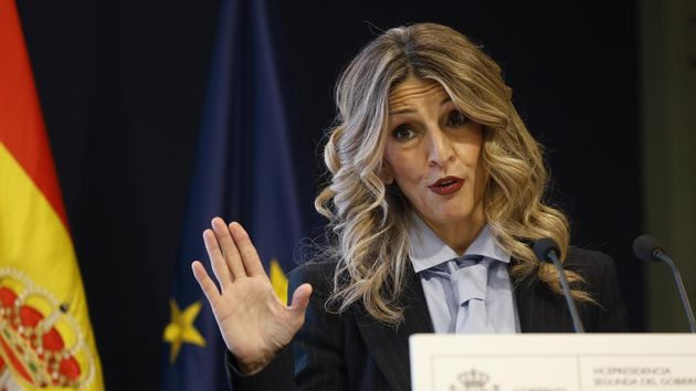 Yolanda Díaz, ministra de Trabajo.