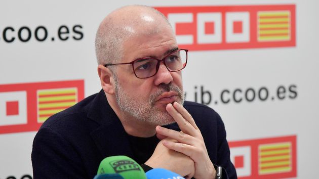 El secretario general de CCOO Unai Sordo