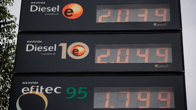 Precio de la gasolina y diesel