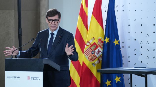 Salvador Illa, presidente de la Generalitat de Cataluña