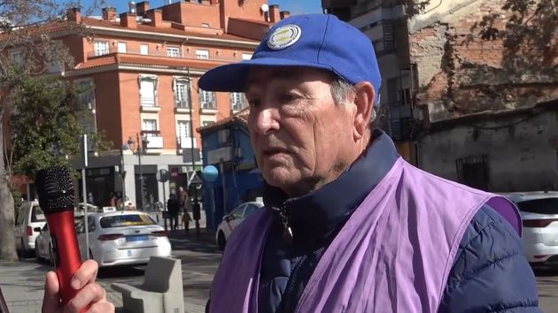 uno de los jubilados entrevistado