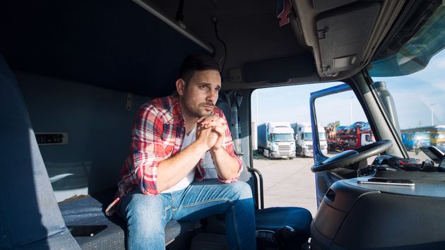 Imagen ilustrativa de un camionero.