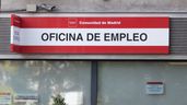 Cartel de una oficina de empleo del SEPE