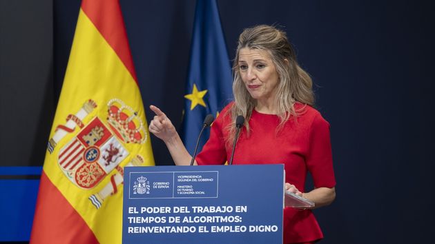 Yolanda Díaz, ministra de Trabajo