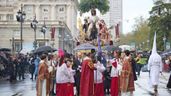 Procesión de La Borriquita, en Madrid durante el Domingo de Ramos