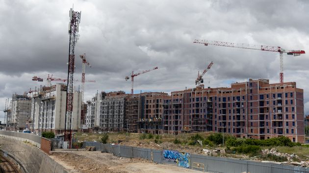 Bloques de viviendas en obras