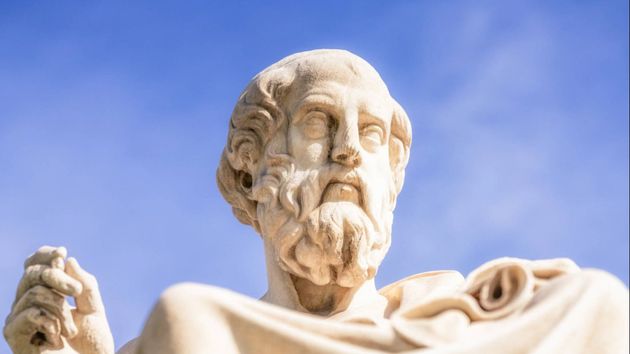 Escultura del pensador.