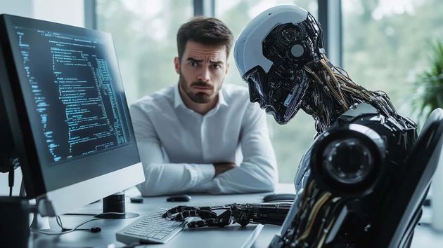 Muestra de como una inteligencia artifical realiza el trabajo de un humano