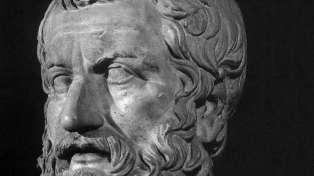 Escultura del pensador.