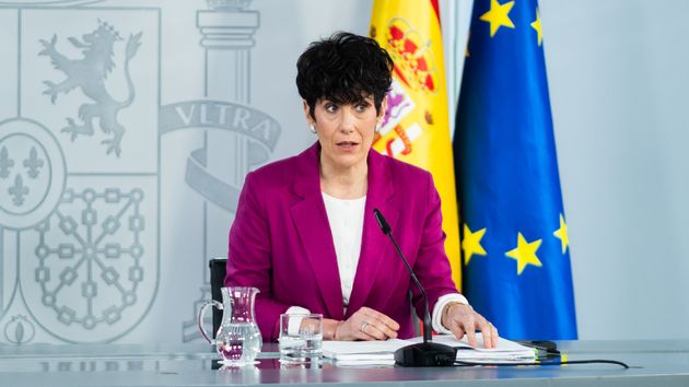 La portavoz del Gobierno y ministra de Inclusión, Seguridad Social y Migraciones, Elma Saiz,