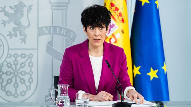 La portavoz del Gobierno y ministra de Inclusión, Seguridad Social y Migraciones, Elma Saiz