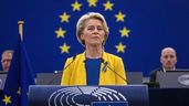 Ursula von der Leyen en el parlamento europeo