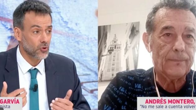Andrés Garvía, economista y Andrés Montero, jubilado.