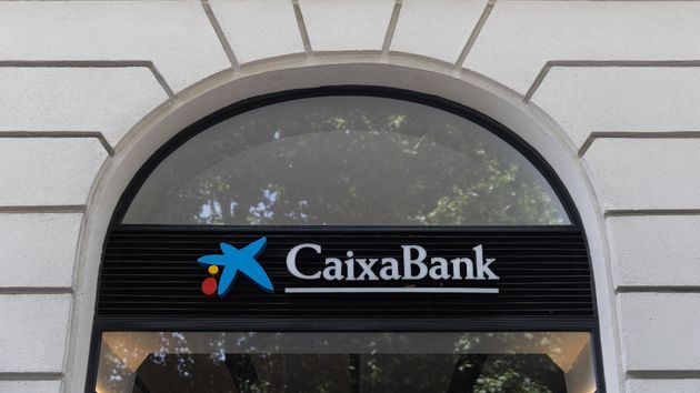 Una oficina de CaixaBank