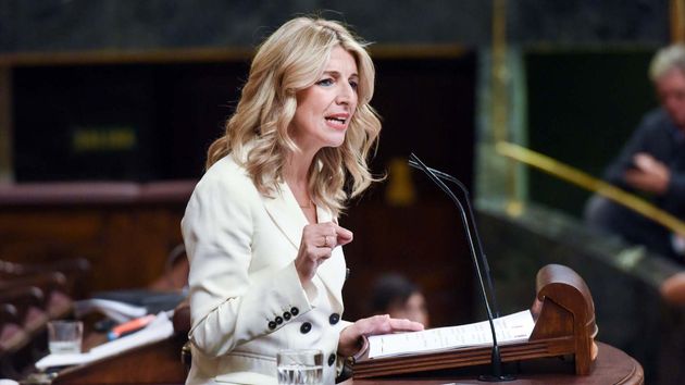 Yolanda Díaz- ministra de Trabajo.