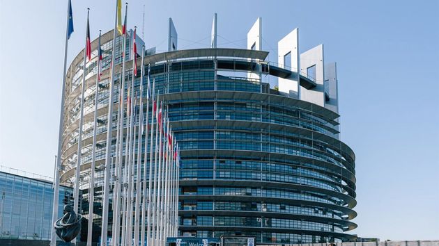 Exterior del Parlamento Europeo