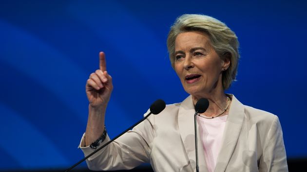 La presidenta de la Comisión Europea, Ursula Von Der Leyen