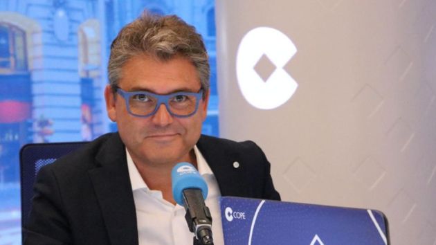 El economista en una de sus intervenciones radiofónicas.