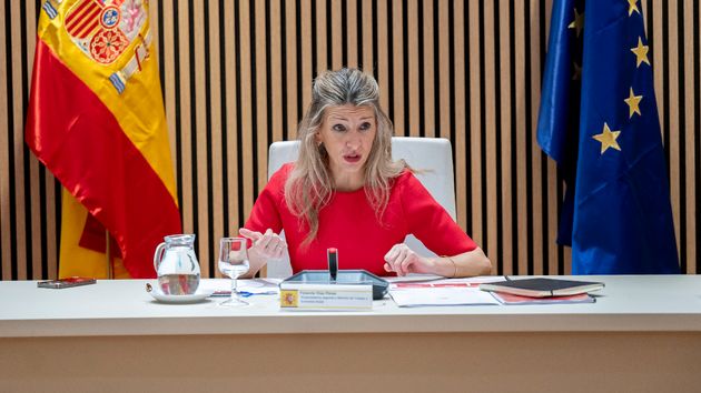 La vicepresidenta segunda y ministra de Trabajo y Economía Social, Yolanda Díaz