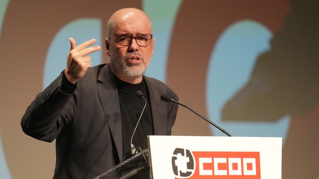 El secretario general de CCOO, Unai Sordo