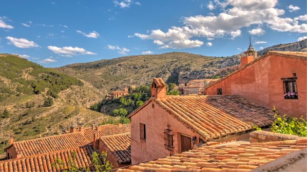 Pueblo de Albarracín, en Aragon