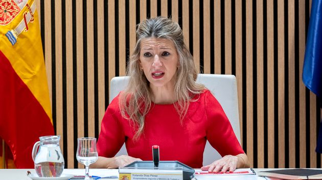 La ministra de Trabajo, Yolanda Díaz