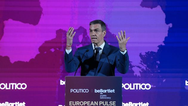 El presidente del Gobierno, Pedro Sánchez