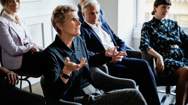 Una reunión de vecinos 