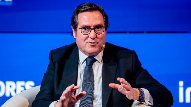 El presidente de la CEOE, Antonio Garamendi