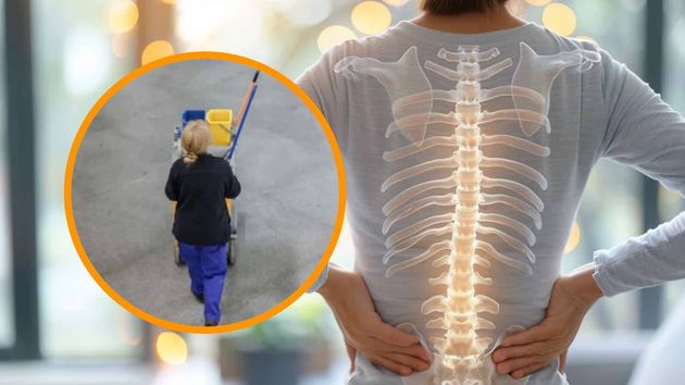 Incapacidad permanente absoluta limpiadora