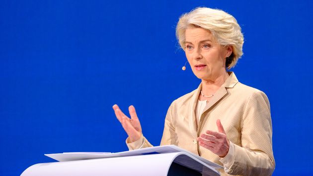 La presidenta de la Comisión Europea, Ursula Von der Leyen