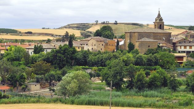 La localidad de Ollauri, en La Rioja