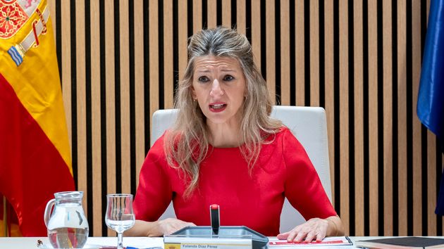 La ministra de Trabajo, Yolanda Díaz 