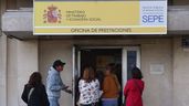Una oficina de prestaciones del SEPE